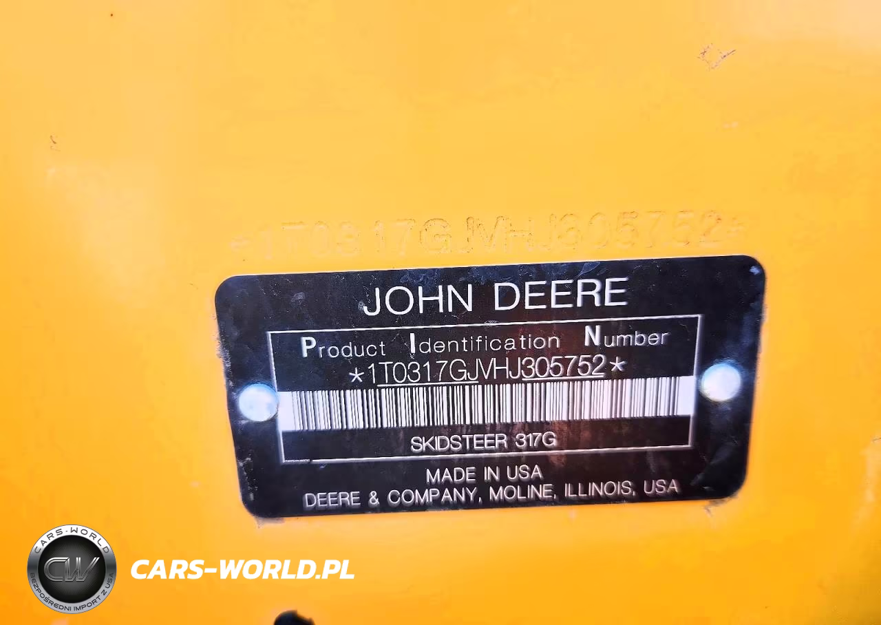 2017 John Deer 31G VIN:1T0317GJVHJ305752 - 10