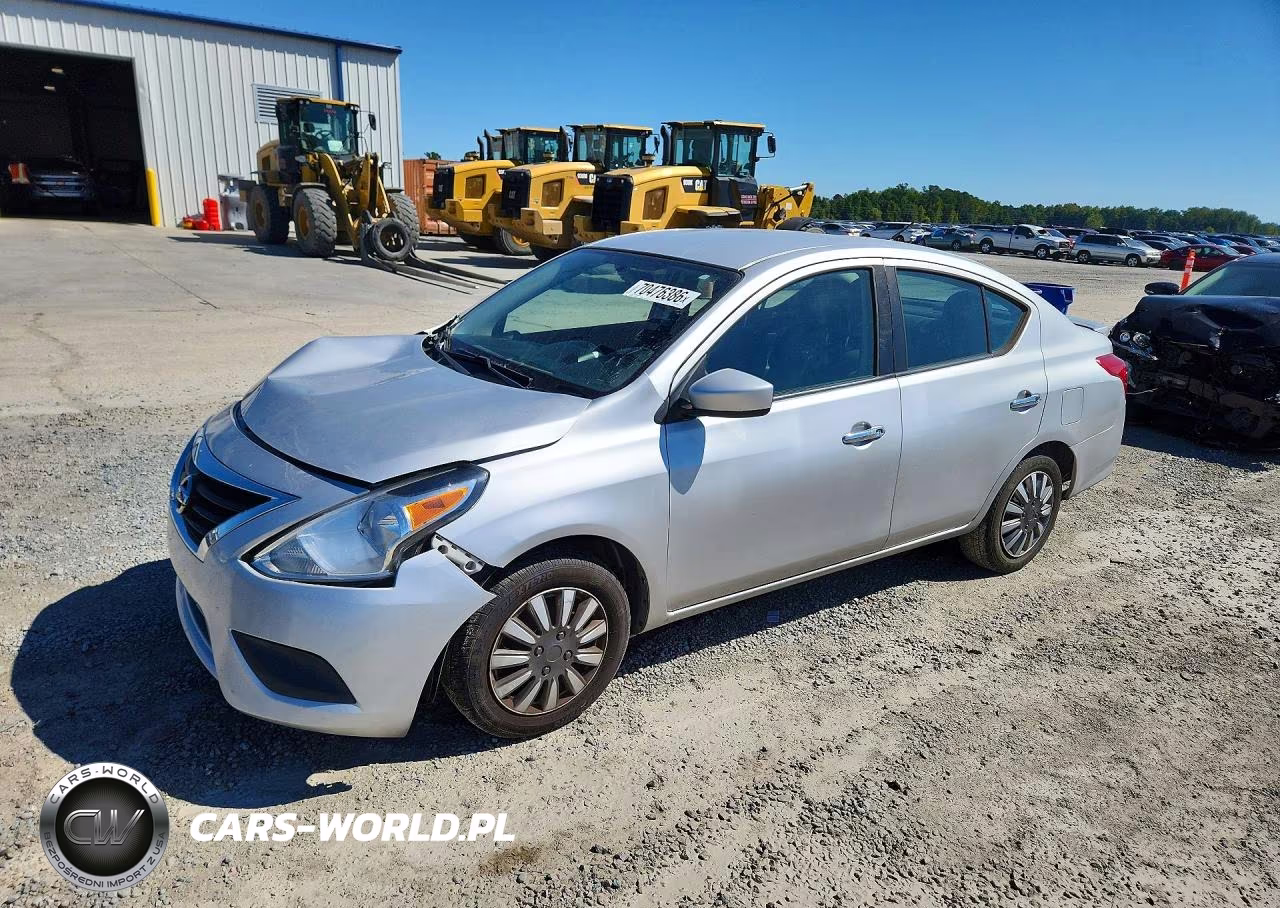 2018 Nissan Versa Sv VIN:3N1CN7AP5JL833383 - 1