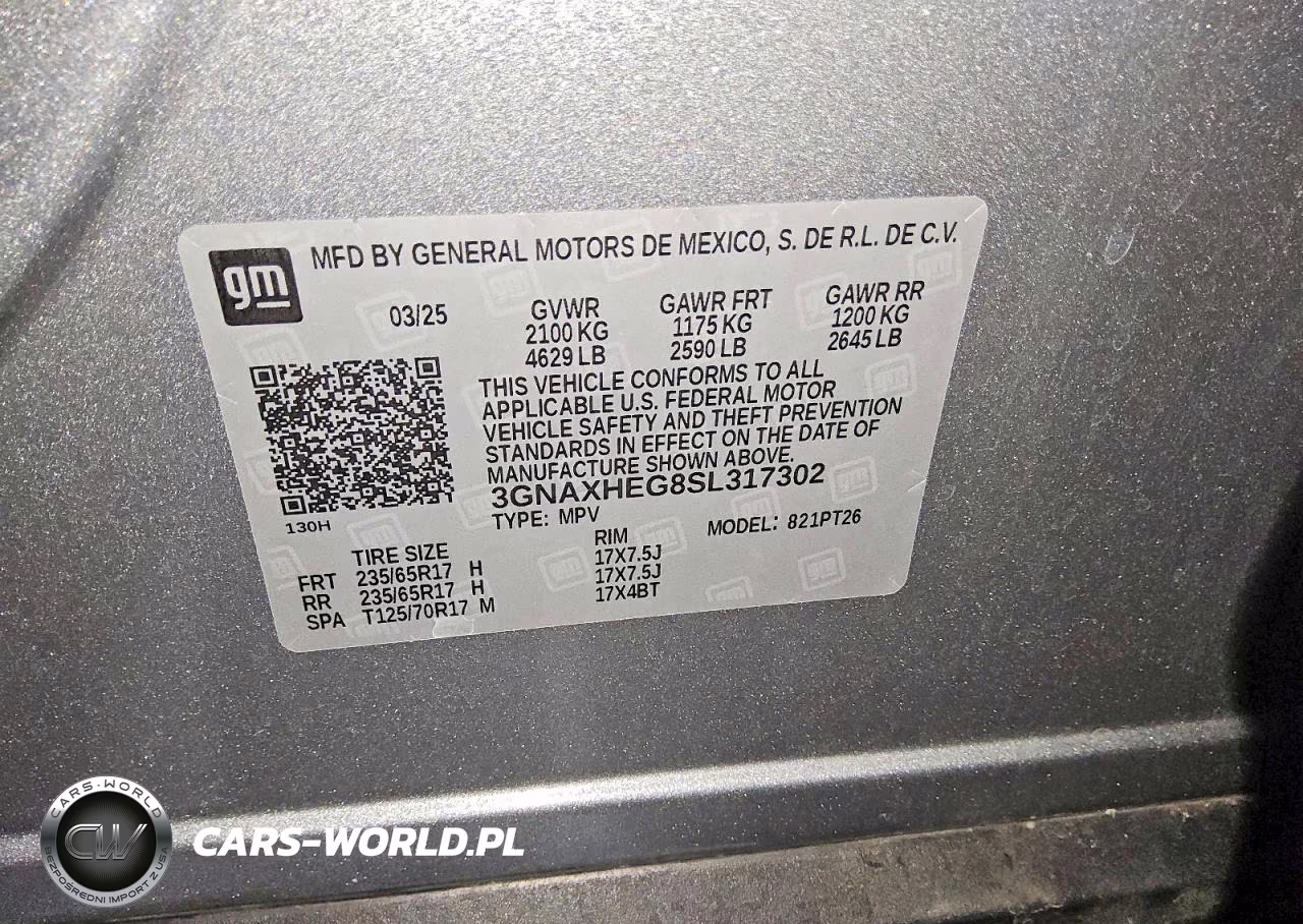 2025 Chevrolet Equinox Lt VIN:3GNAXHEG8SL317302 - 13