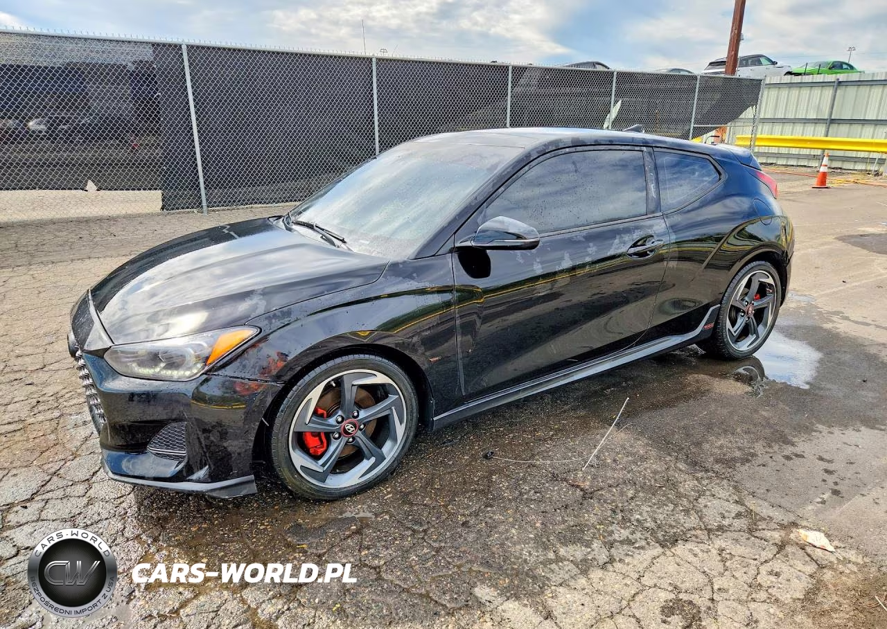 2019 Hyundai Veloster Turbo 1.6T VIN:KMHTH6AB8KU012414 - 1