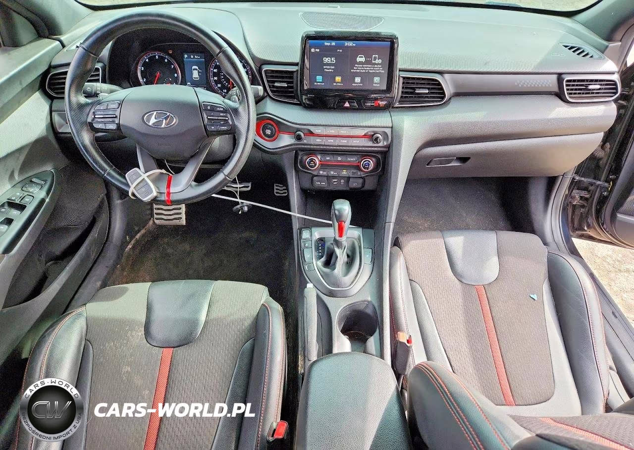 2019 Hyundai Veloster Turbo 1.6T VIN:KMHTH6AB8KU012414 - 8