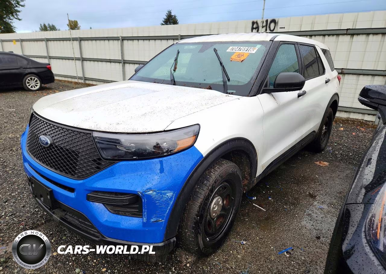 2021 Ford Explorer Police Interceptor VIN:1FM5K8AW9MNA05719 - 1