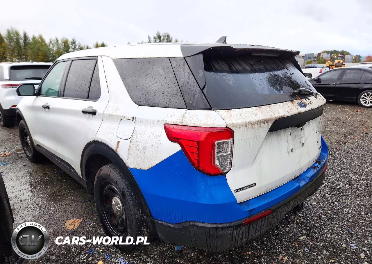 2021 Ford Explorer Police Interceptor VIN:1FM5K8AW9MNA05719 - 2