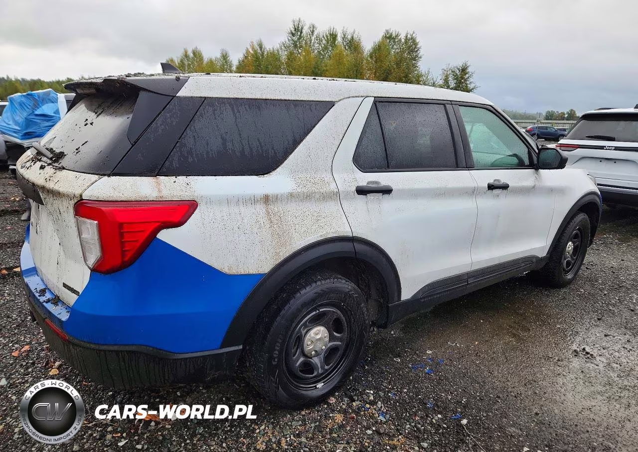2021 Ford Explorer Police Interceptor VIN:1FM5K8AW9MNA05719 - 3