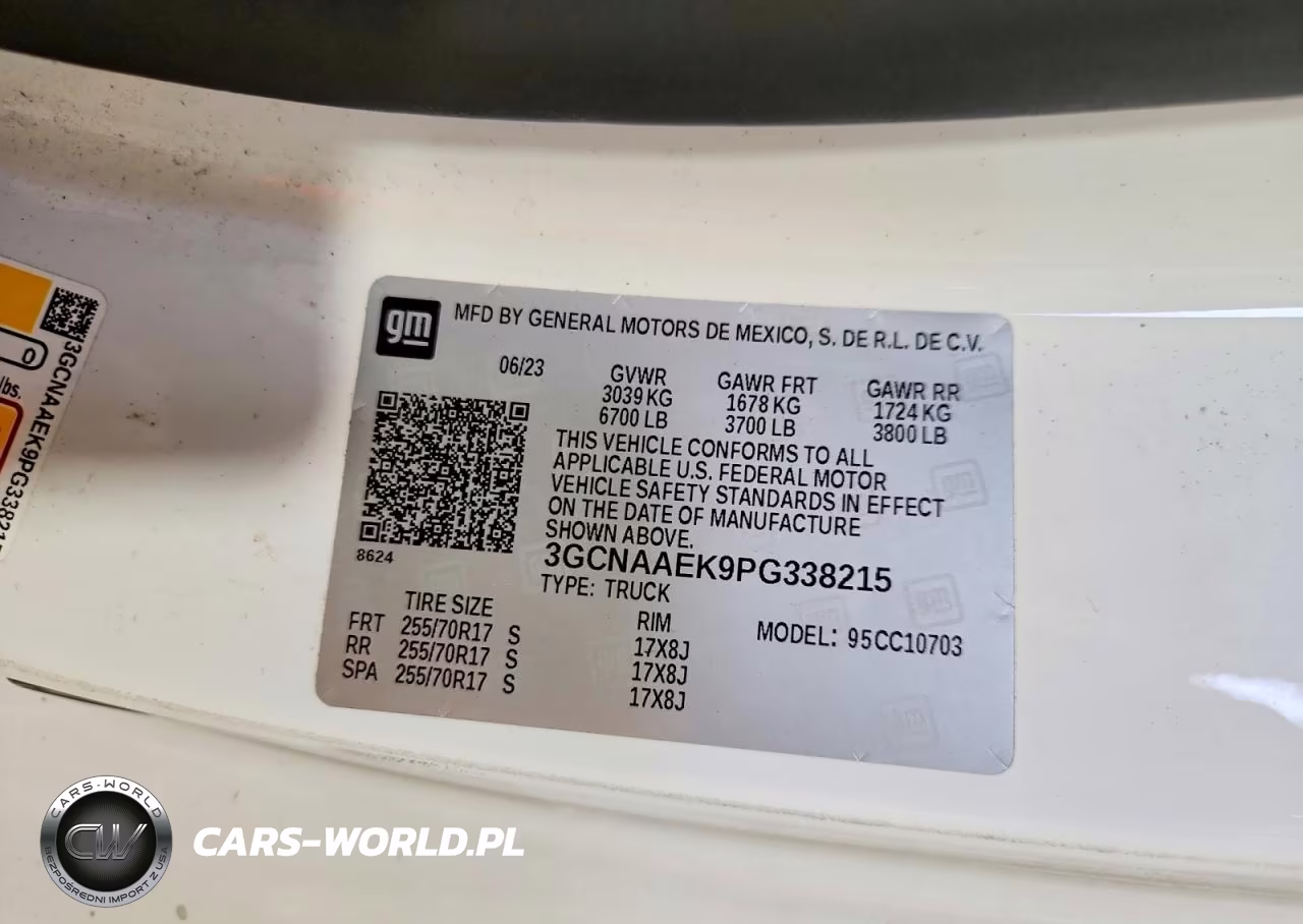 2023 Chevrolet Silverado C1500 VIN:3GCNAAEK9PG338215 - 12