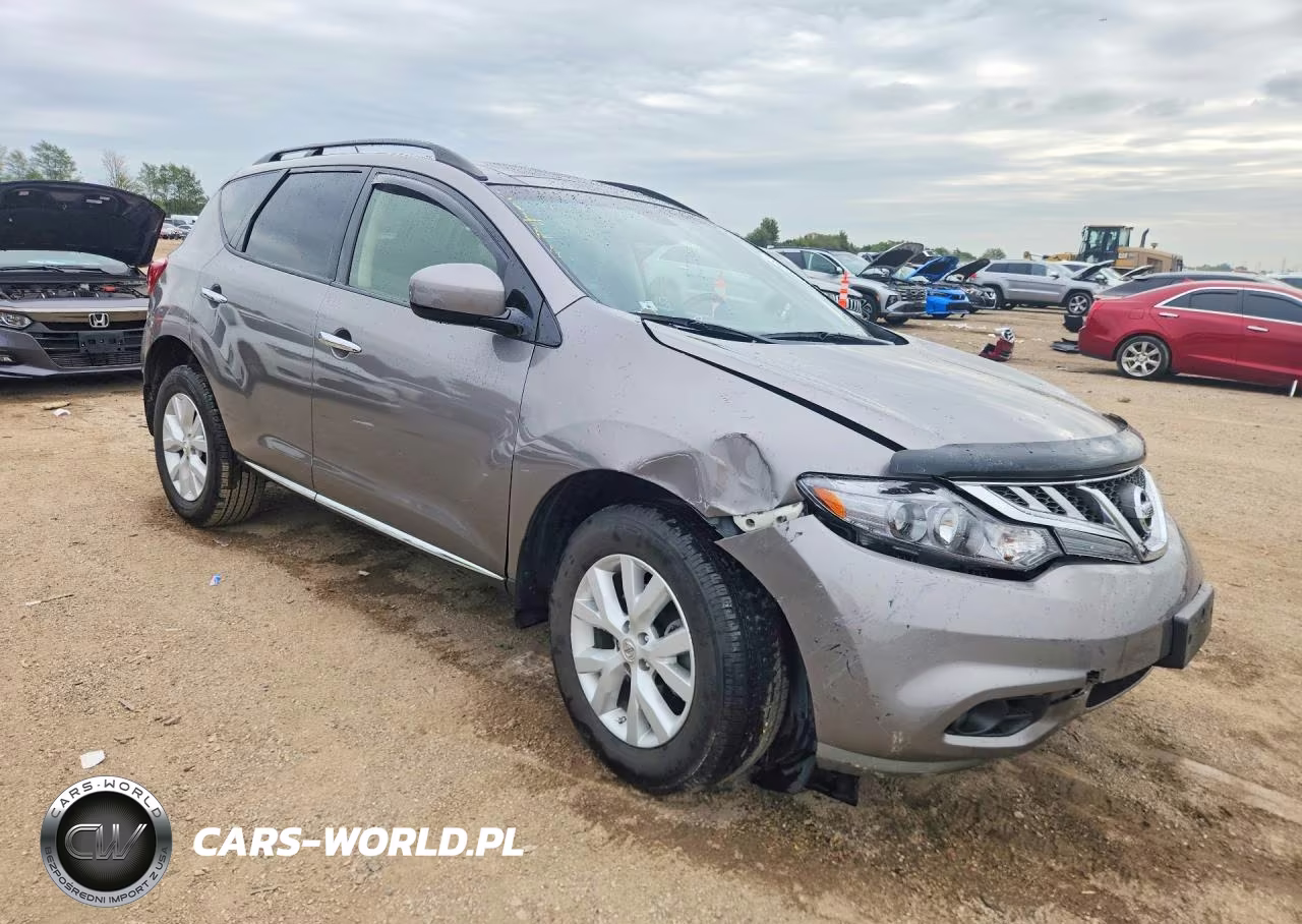 2012 Nissan Murano S VIN:JN8AZ1MW7CW232082 - 4