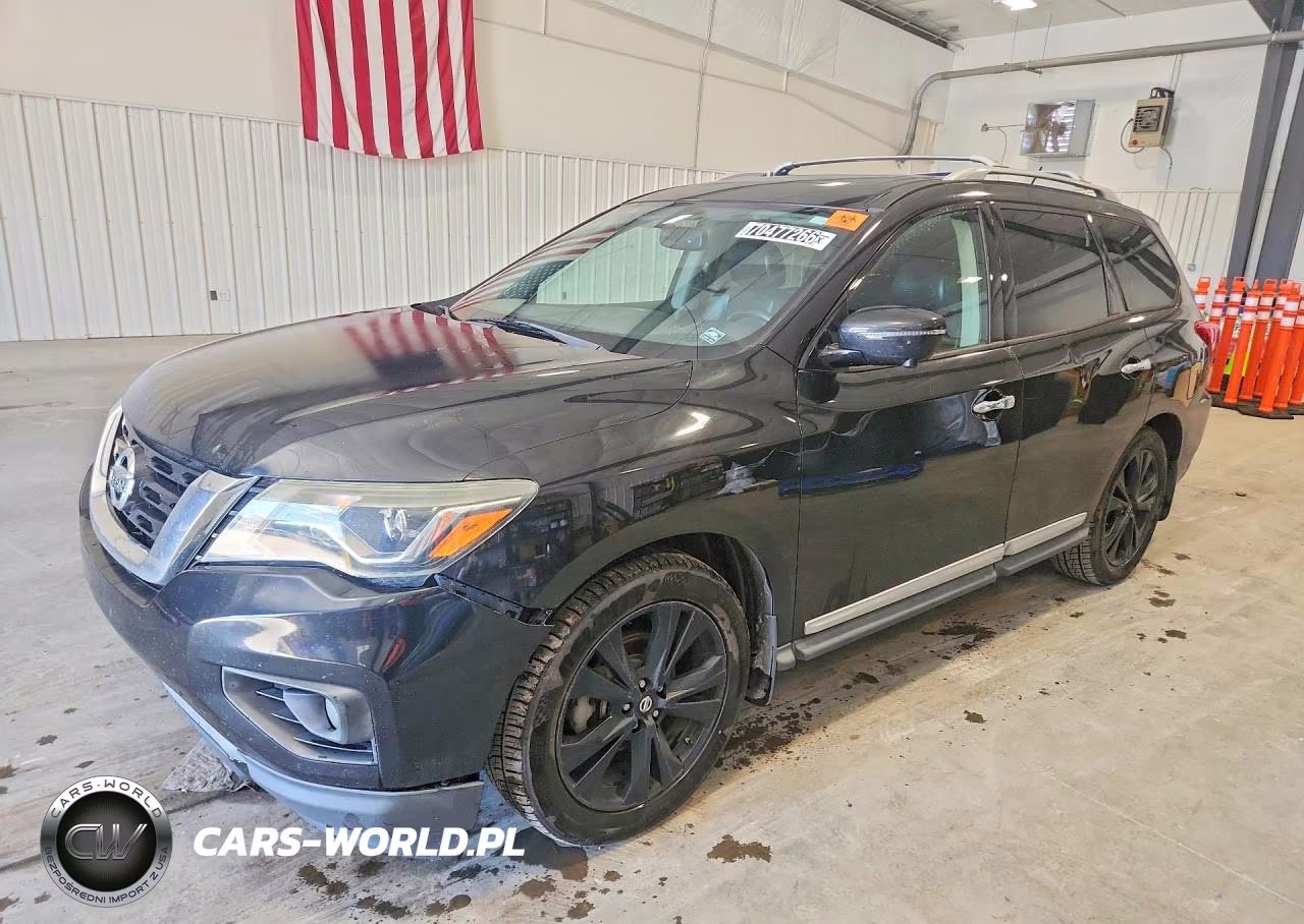 2017 Nissan Pathfinder Platinum VIN:5N1DR2MN5HC699401 - 1