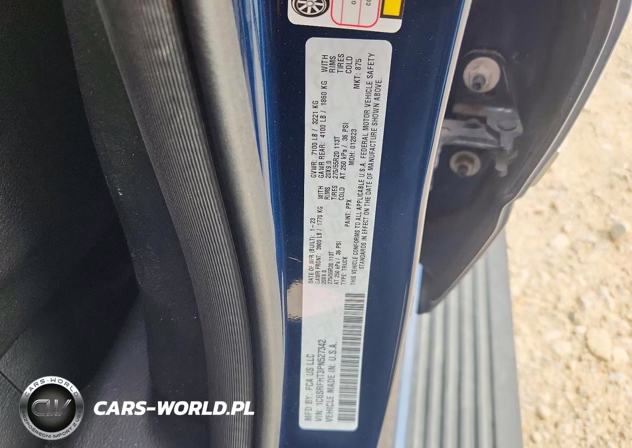 2023 Ram 1500 Limited VIN:1C6SRFHT3PN527342 - 12