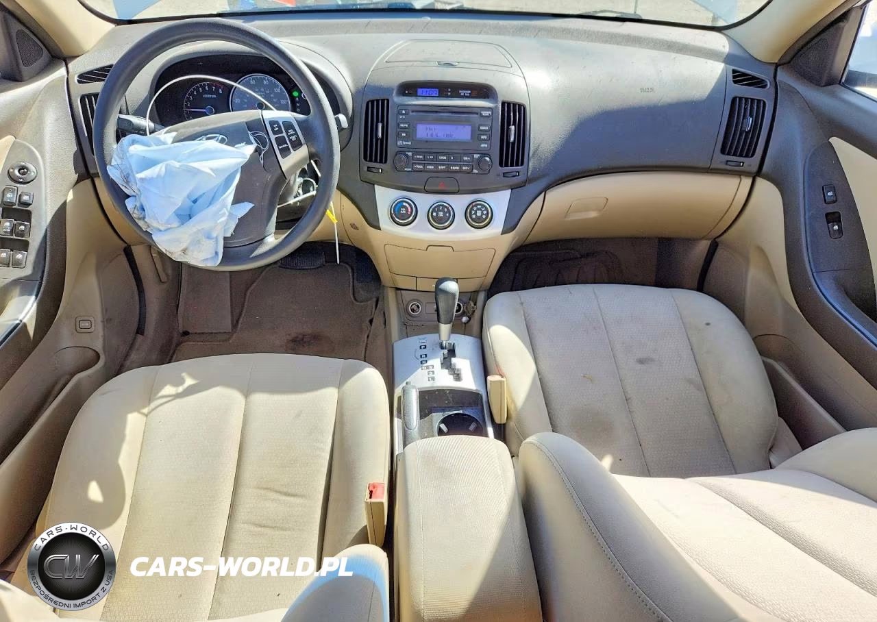 2007 Hyundai Elantra Gls VIN:KMHDU46D67U141497 - 8