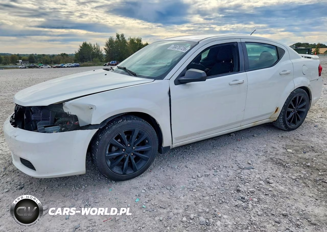 2014 Dodge Avenger Se VIN:1C3CDZAB6EN130398 - 1