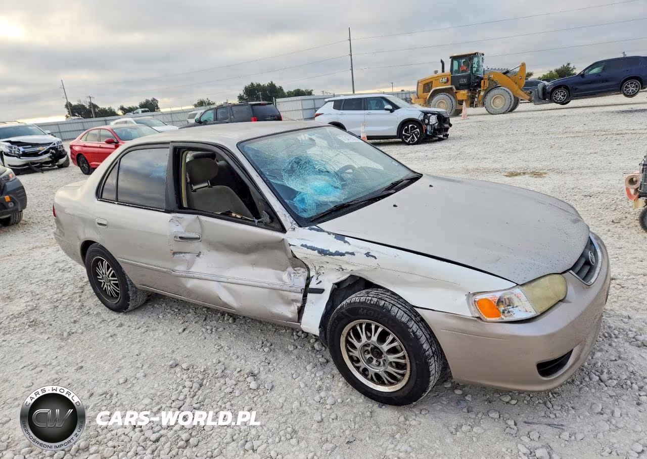 2002 Toyota Corolla Le VIN:1NXBR12E42Z574329 - 4