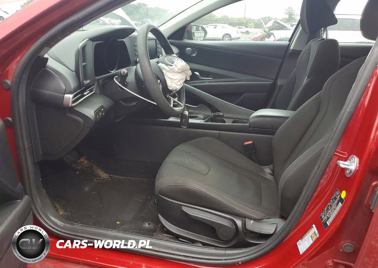 2023 Hyundai Elantra Hybrid Blue VIN:KMHLM4AJ9PU086407 - 7