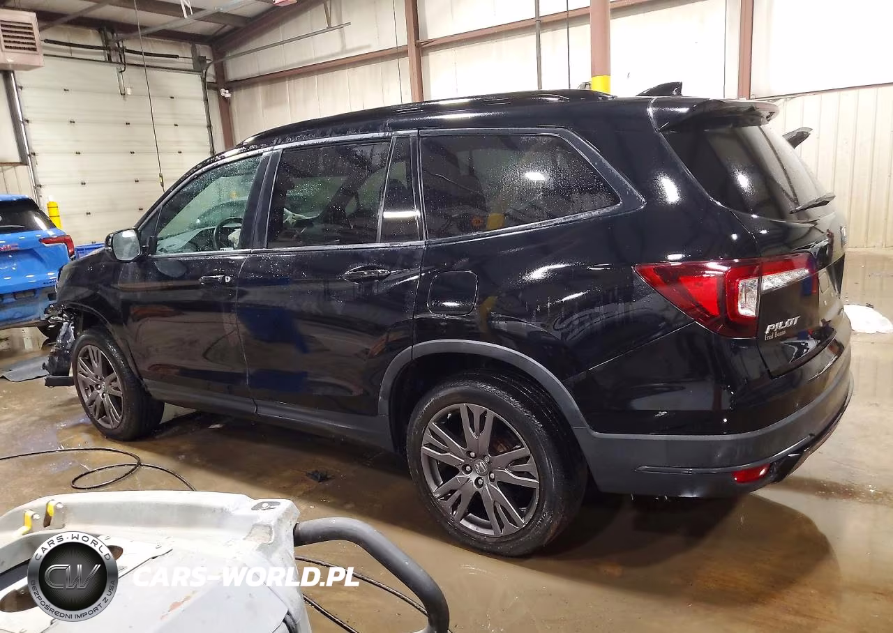 2022 Honda Pilot Sport VIN:5FNYF6H30NB053924 - 2