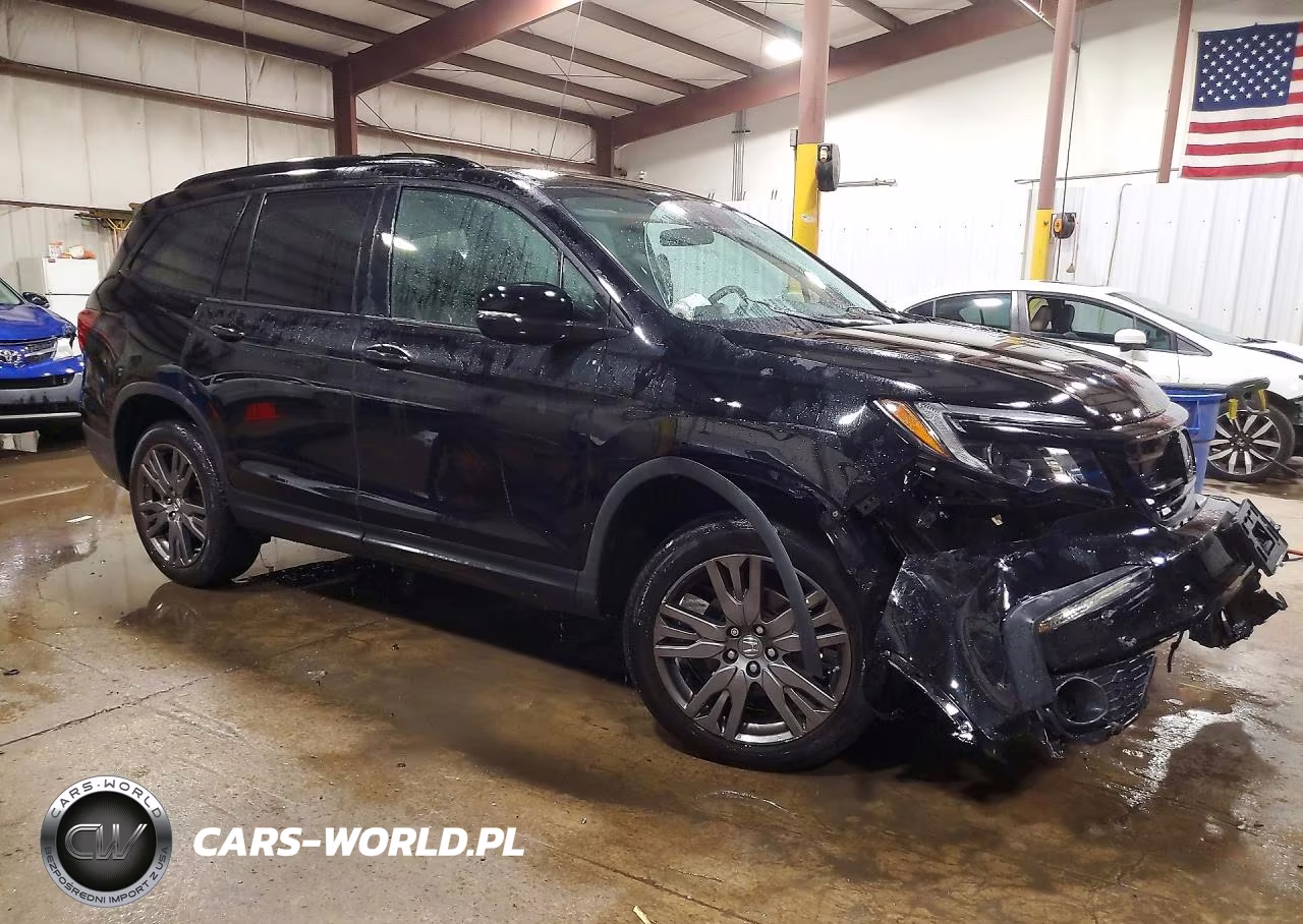 2022 Honda Pilot Sport VIN:5FNYF6H30NB053924 - 4