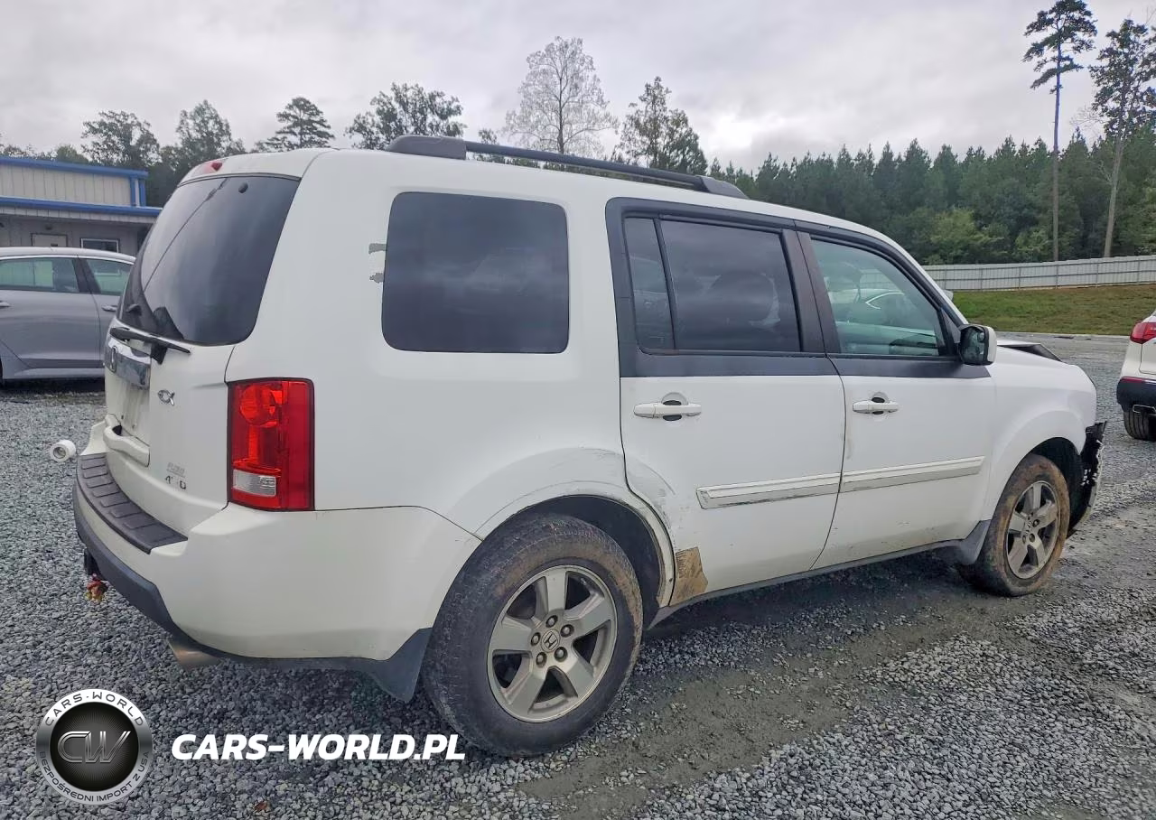 2009 Honda Pilot Exl VIN:5FNYF48529B046212 - 3