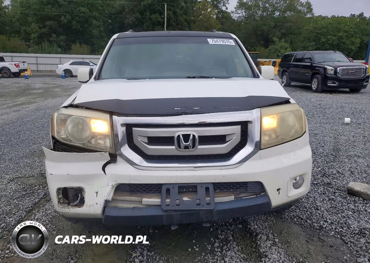 2009 Honda Pilot Exl VIN:5FNYF48529B046212 - 5