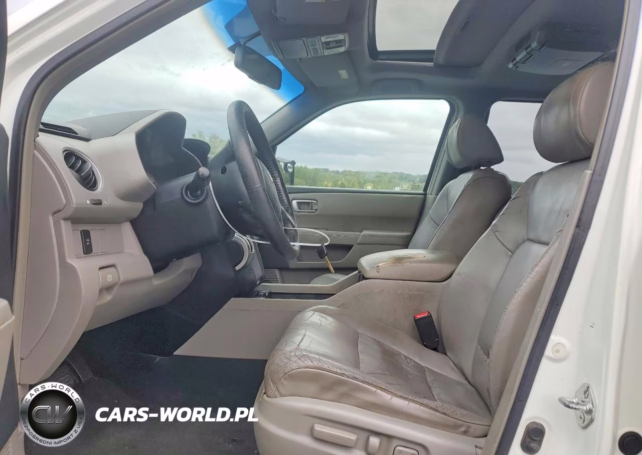 2009 Honda Pilot Exl VIN:5FNYF48529B046212 - 7