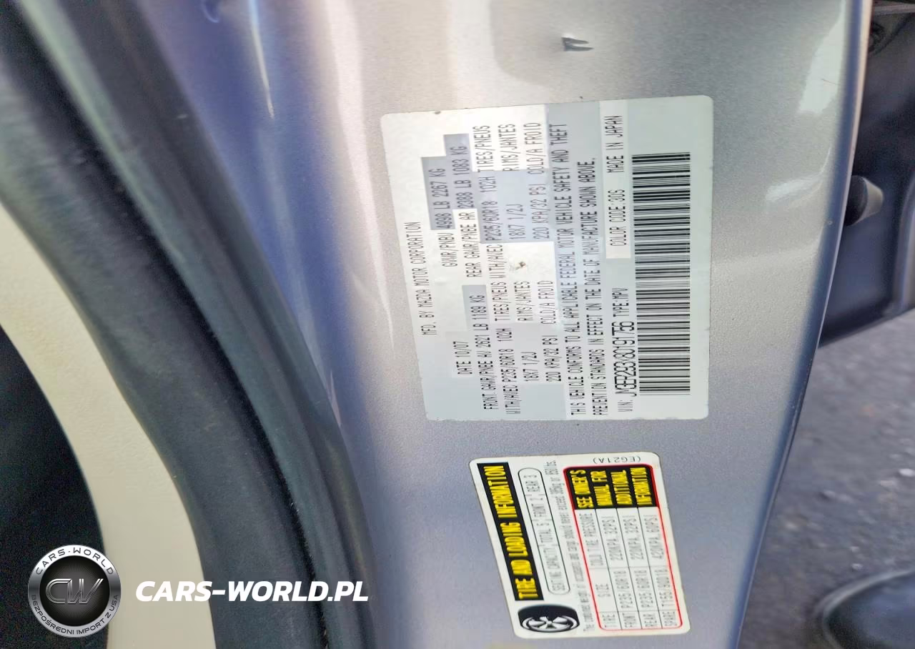 2008 Mazda Cx-7 VIN:JM3ER293X80191756 - 12