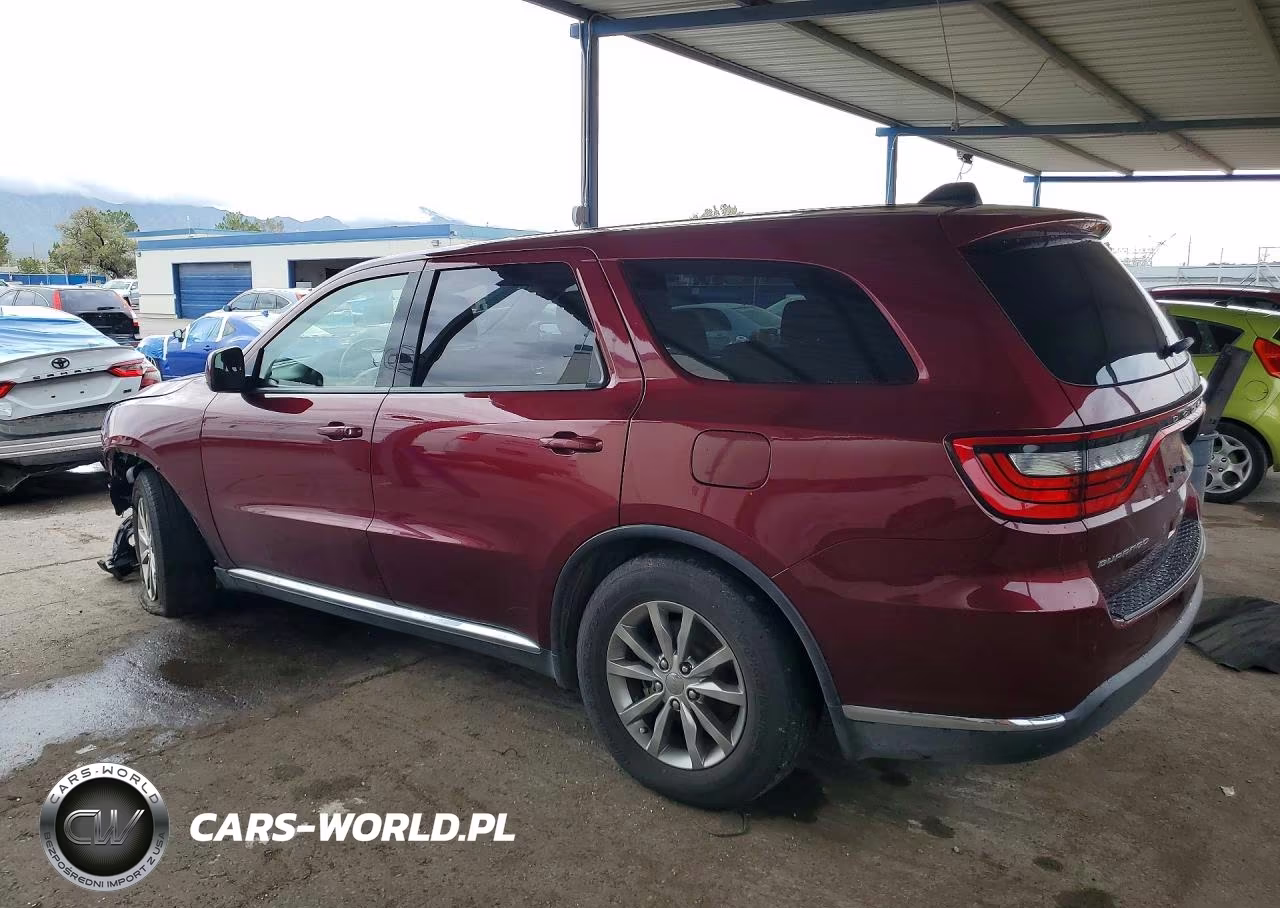 2017 Dodge Durango Sxt VIN:1C4RDHAG9HC798529 - 2
