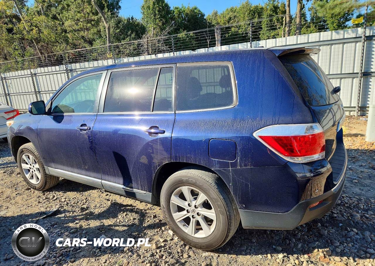 2012 Toyota Highlander Base VIN:5TDZA3EH7CS025449 - 2