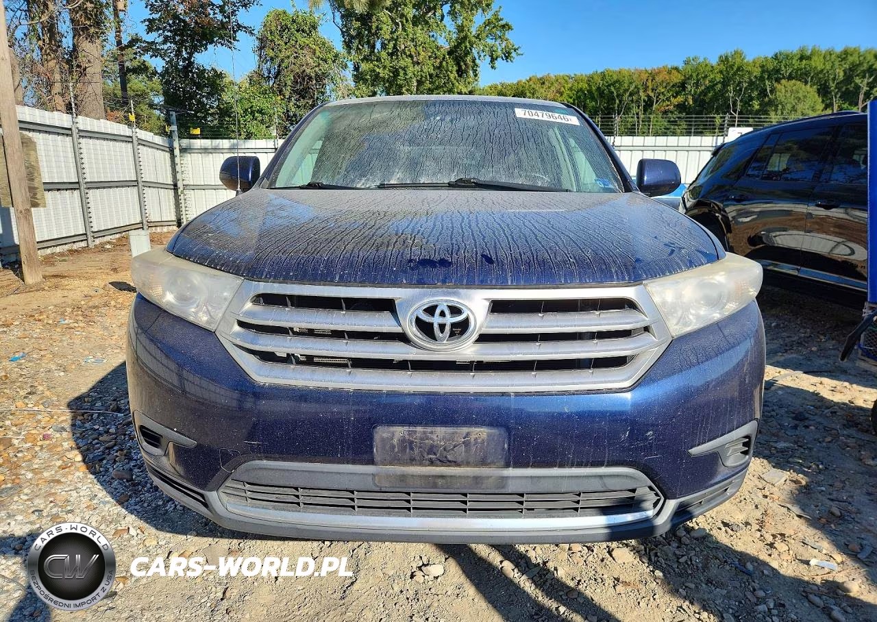 2012 Toyota Highlander Base VIN:5TDZA3EH7CS025449 - 5