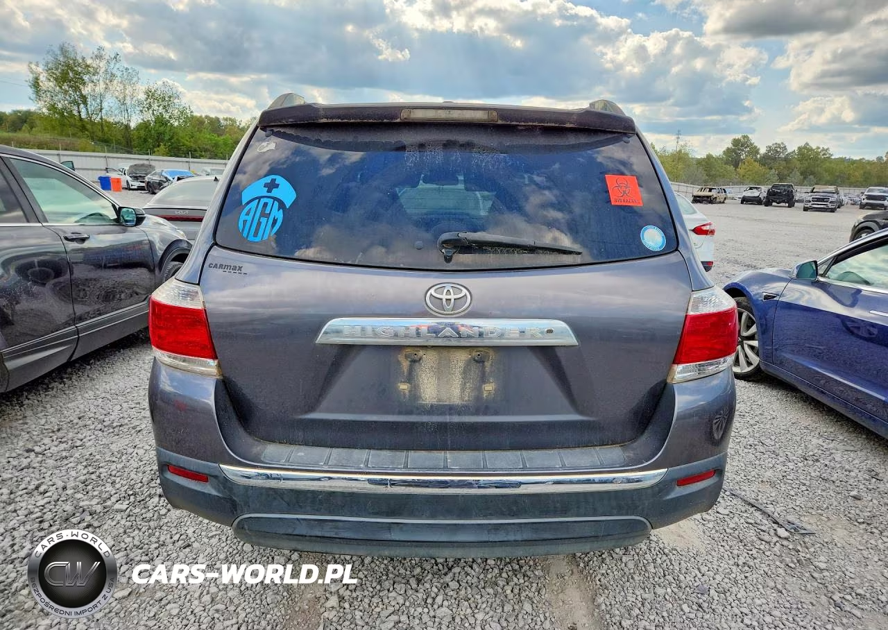 2012 Toyota Highlander Limited VIN:5TDYK3EH1CS070069 - 6