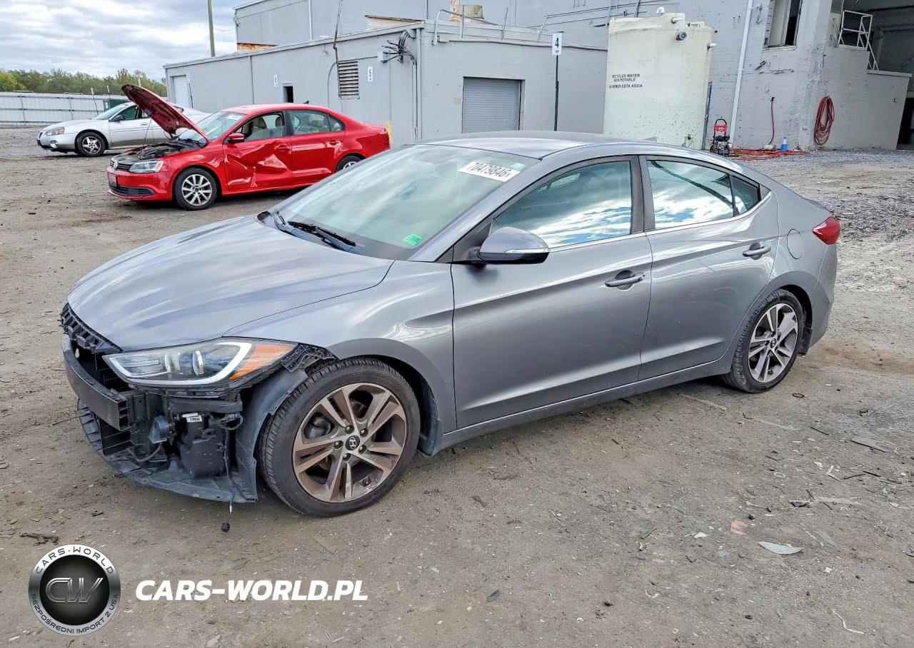 2018 Hyundai Elantra Limited VIN:5NPD84LF8JH291448 - 1
