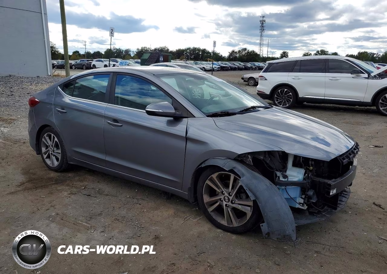 2018 Hyundai Elantra Limited VIN:5NPD84LF8JH291448 - 4