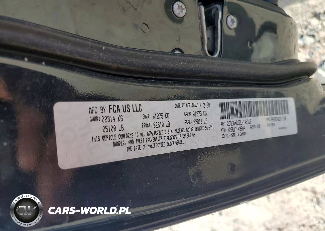 2020 Dodge Charger Sxt VIN:2C3CDXBG2LH145310 - 12