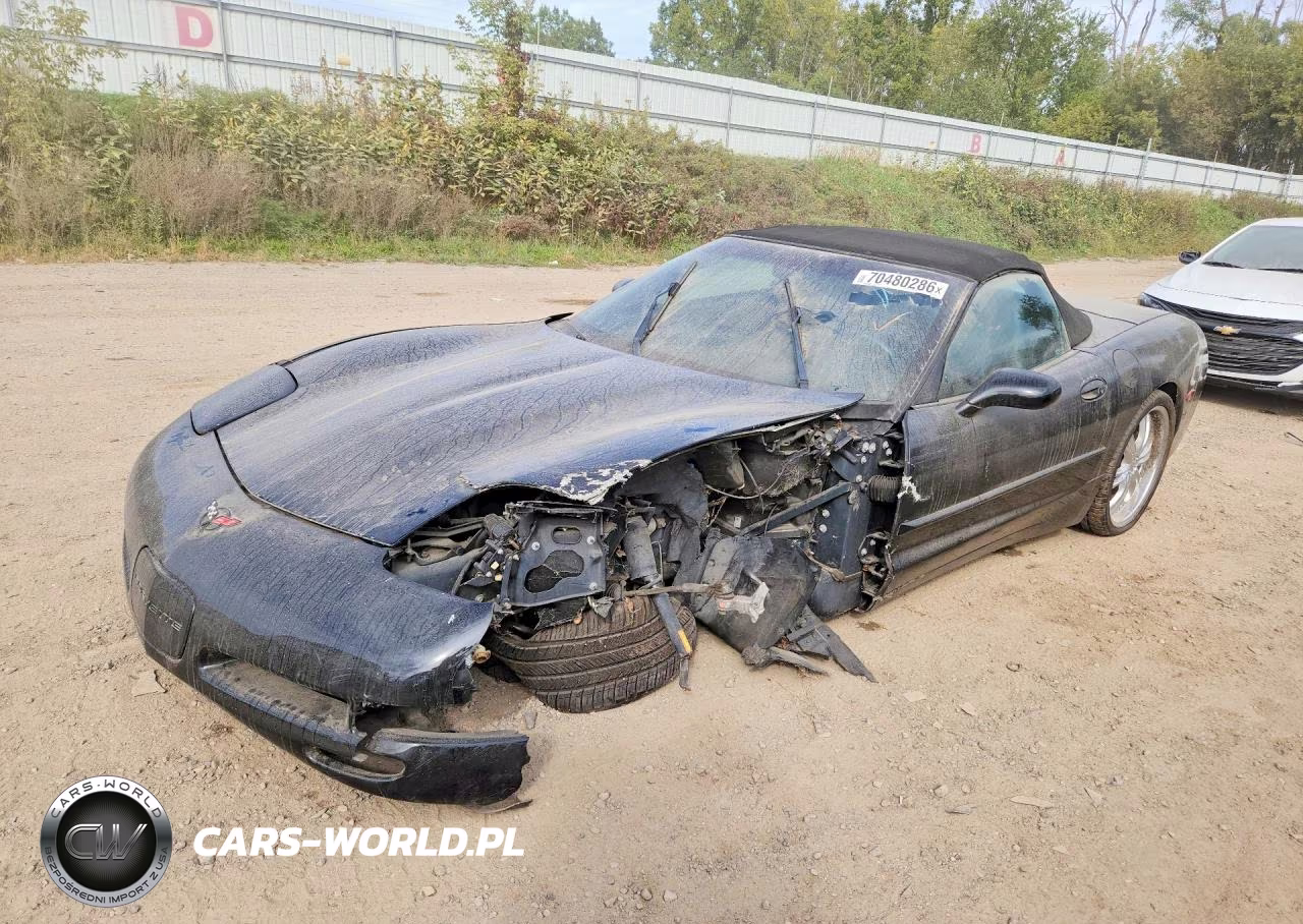 2002 Chevrolet Corvette VIN:1G1YY32G025126168 - 1