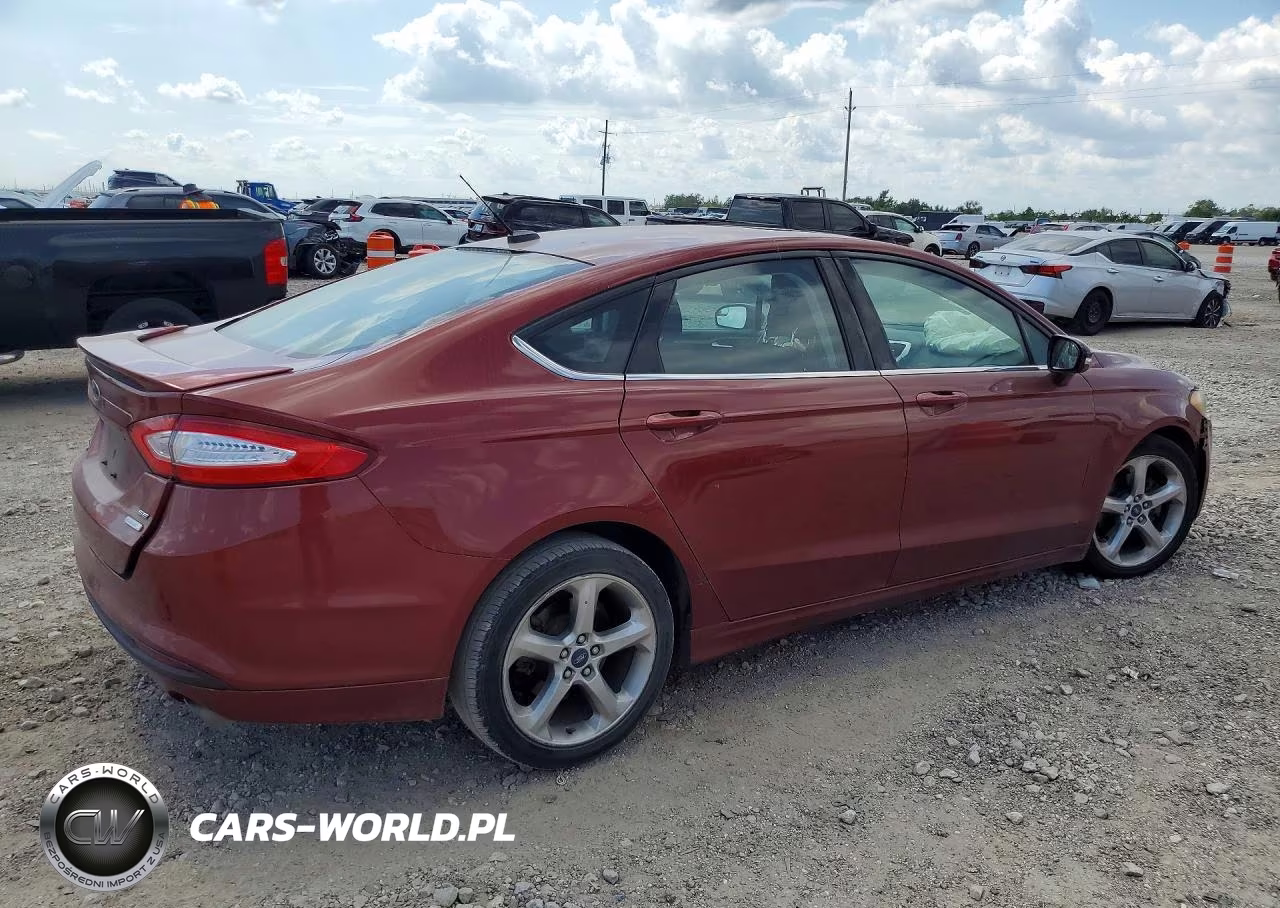 2014 Ford Fusion Se VIN:3FA6P0HDXER108247 - 3