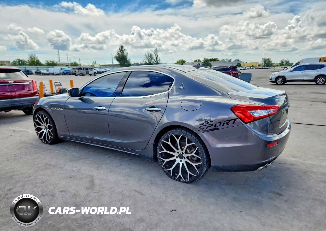 2016 Maserati Ghibli VIN:ZAM57XSA3G1179487 - 2