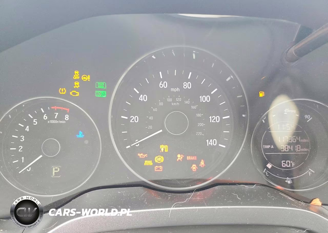 2017 Honda Hr-V Lx VIN:3CZRU5H34HM722520 - 9