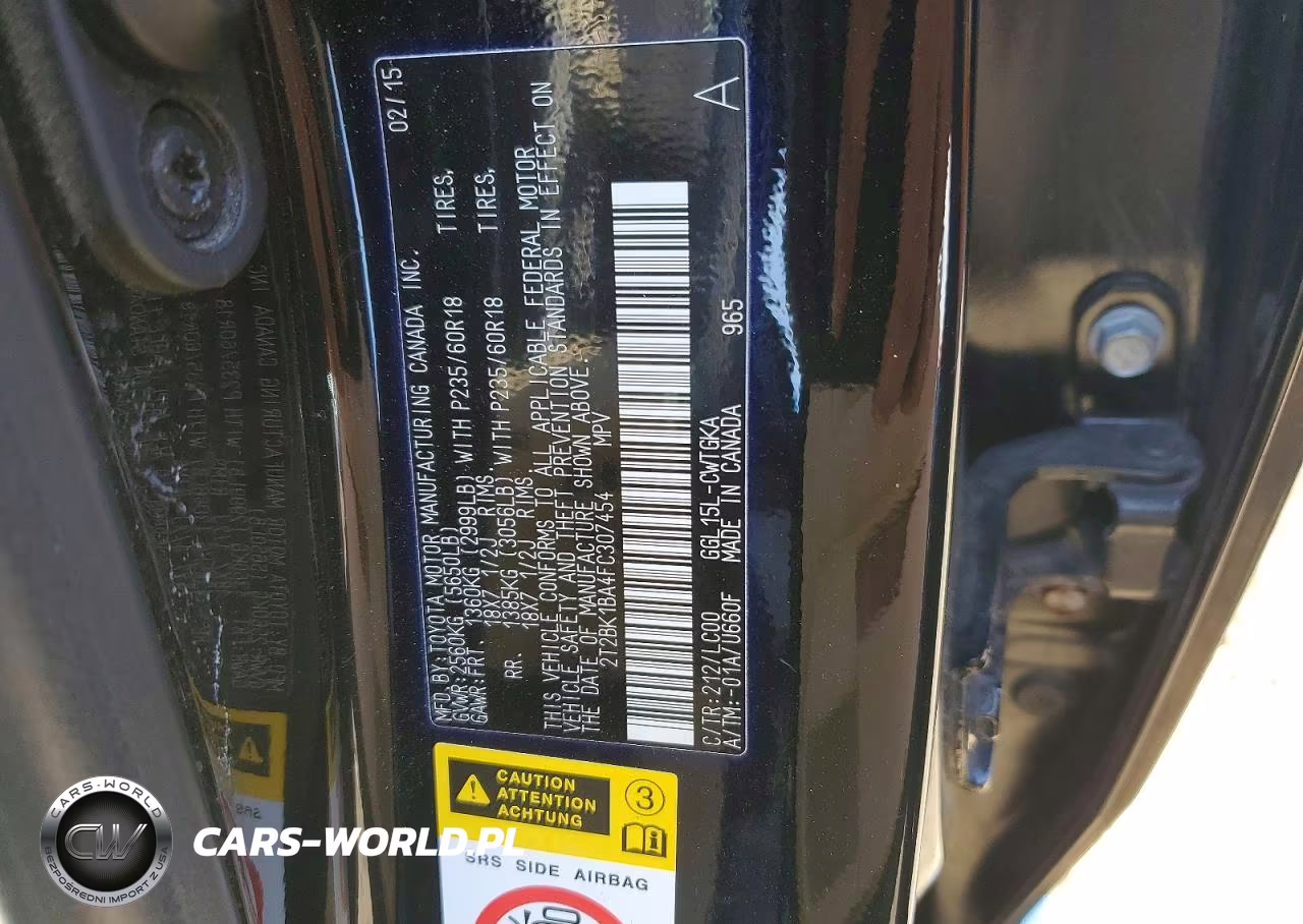 2015 Lexus Rx 350 Base VIN:2T2BK1BA4FC307454 - 14