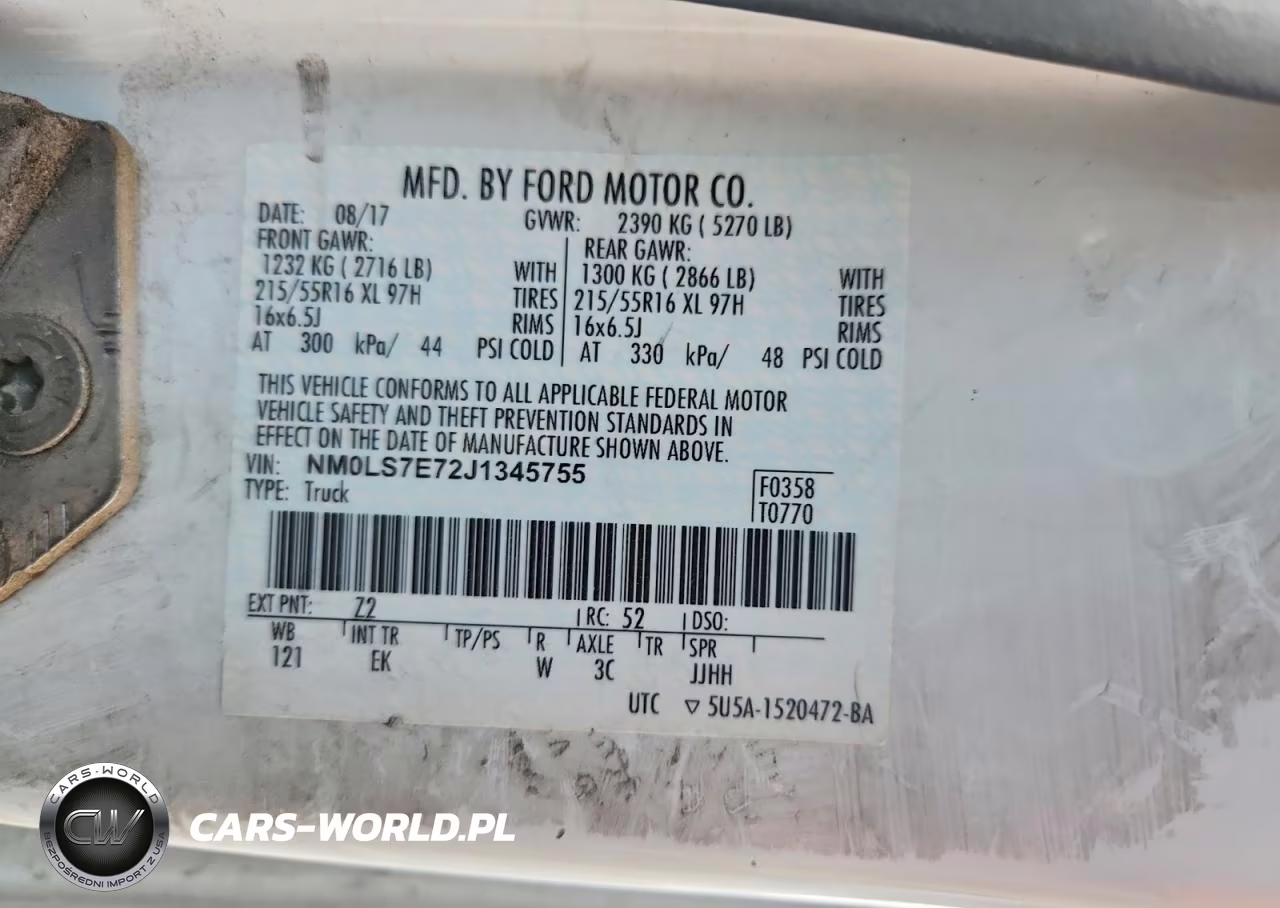 2018 Ford Transit Connect Xl VIN:NM0LS7E72J1345755 - 13