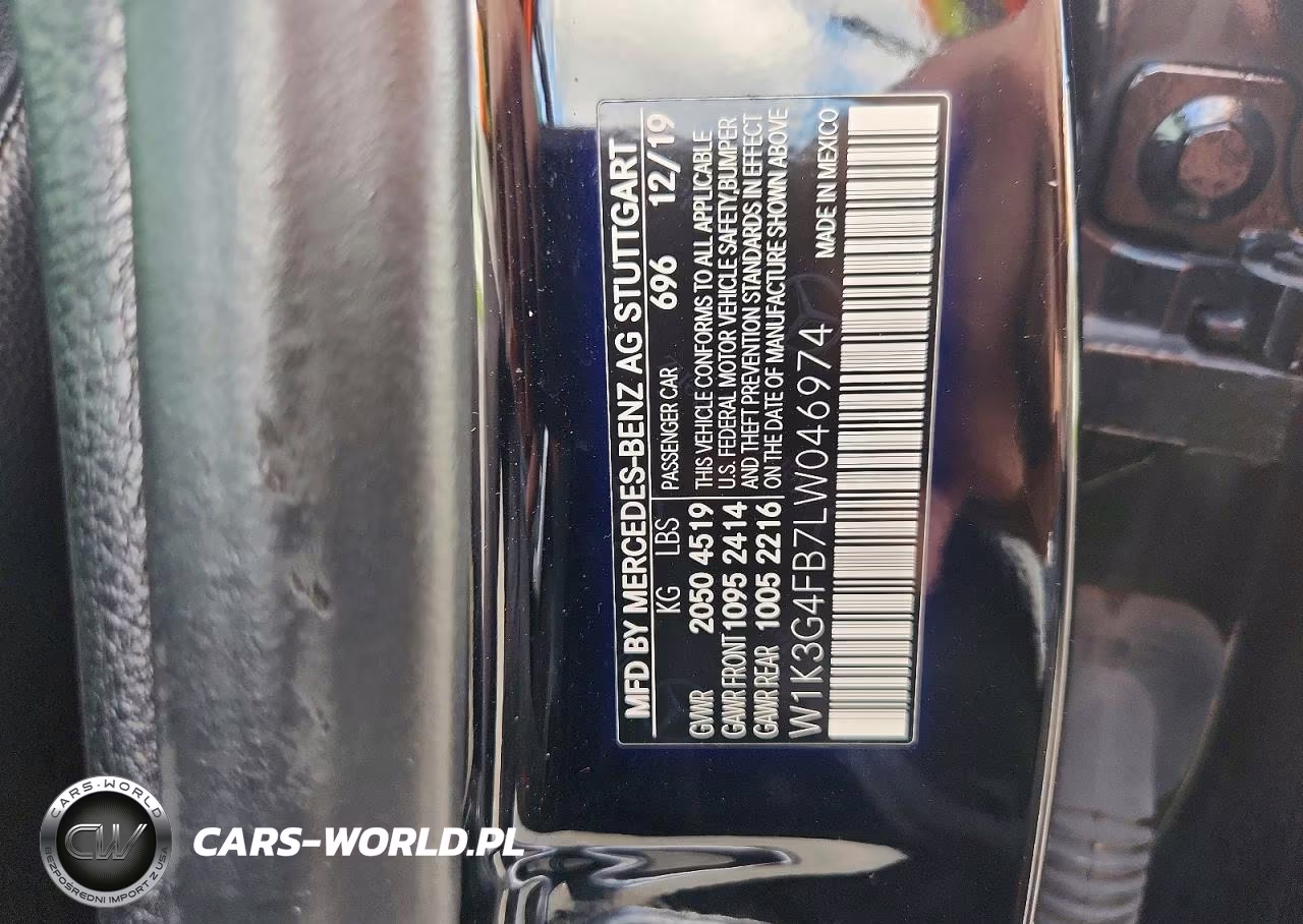 2020 Mercedes-Benz A 220 4Matic VIN:W1K3G4FB7LW046974 - 12