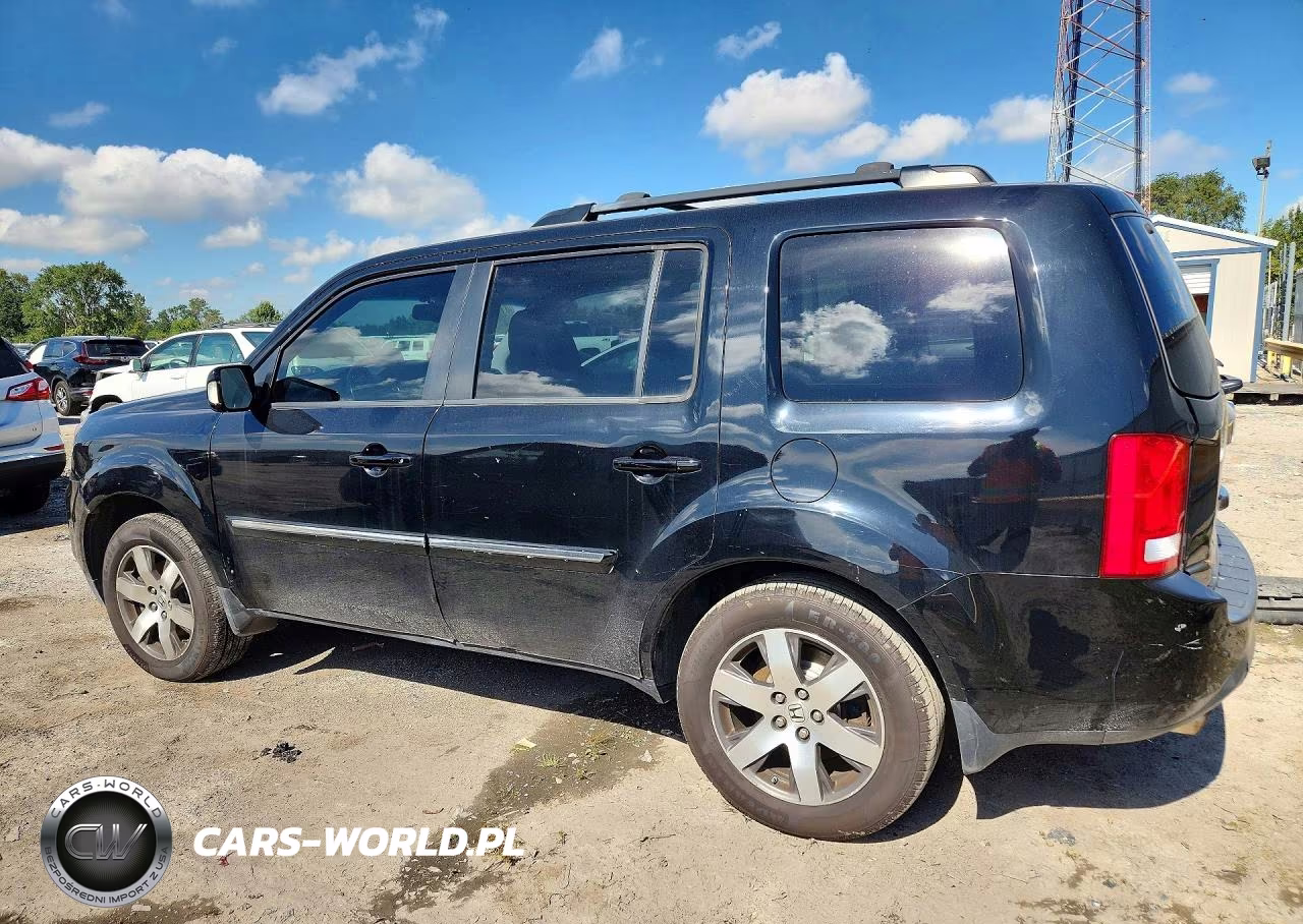 2012 Honda Pilot Touring VIN:5FNYF4H92CB016315 - 2