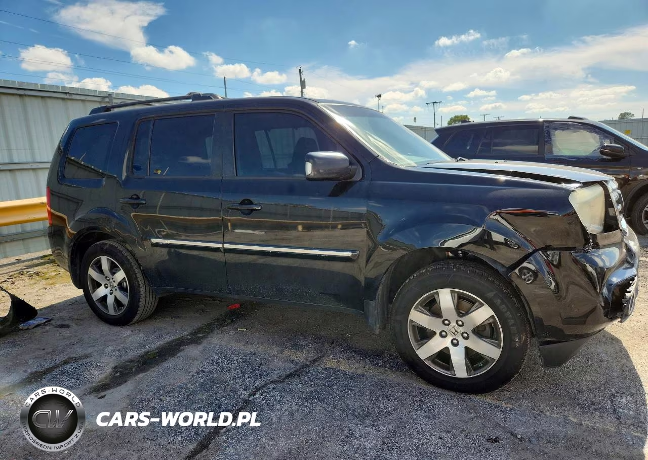 2012 Honda Pilot Touring VIN:5FNYF4H92CB016315 - 4