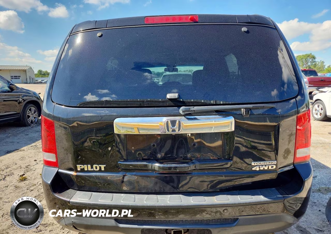 2012 Honda Pilot Touring VIN:5FNYF4H92CB016315 - 6