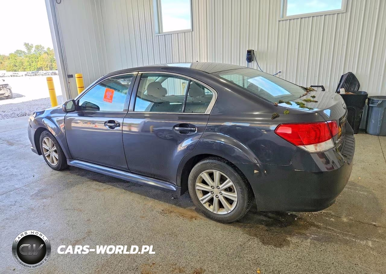 2012 Subaru Legacy 2.5I VIN:4S3BMBA67C3037240 - 2