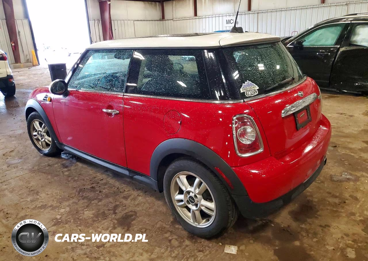 2012 Mini Cooper VIN:WMWSU3C51CT254161 - 2