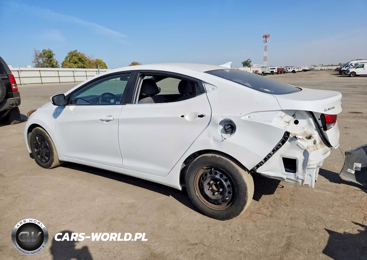 2016 Hyundai Elantra Se VIN:5NPDH4AE1GH663327 - 2