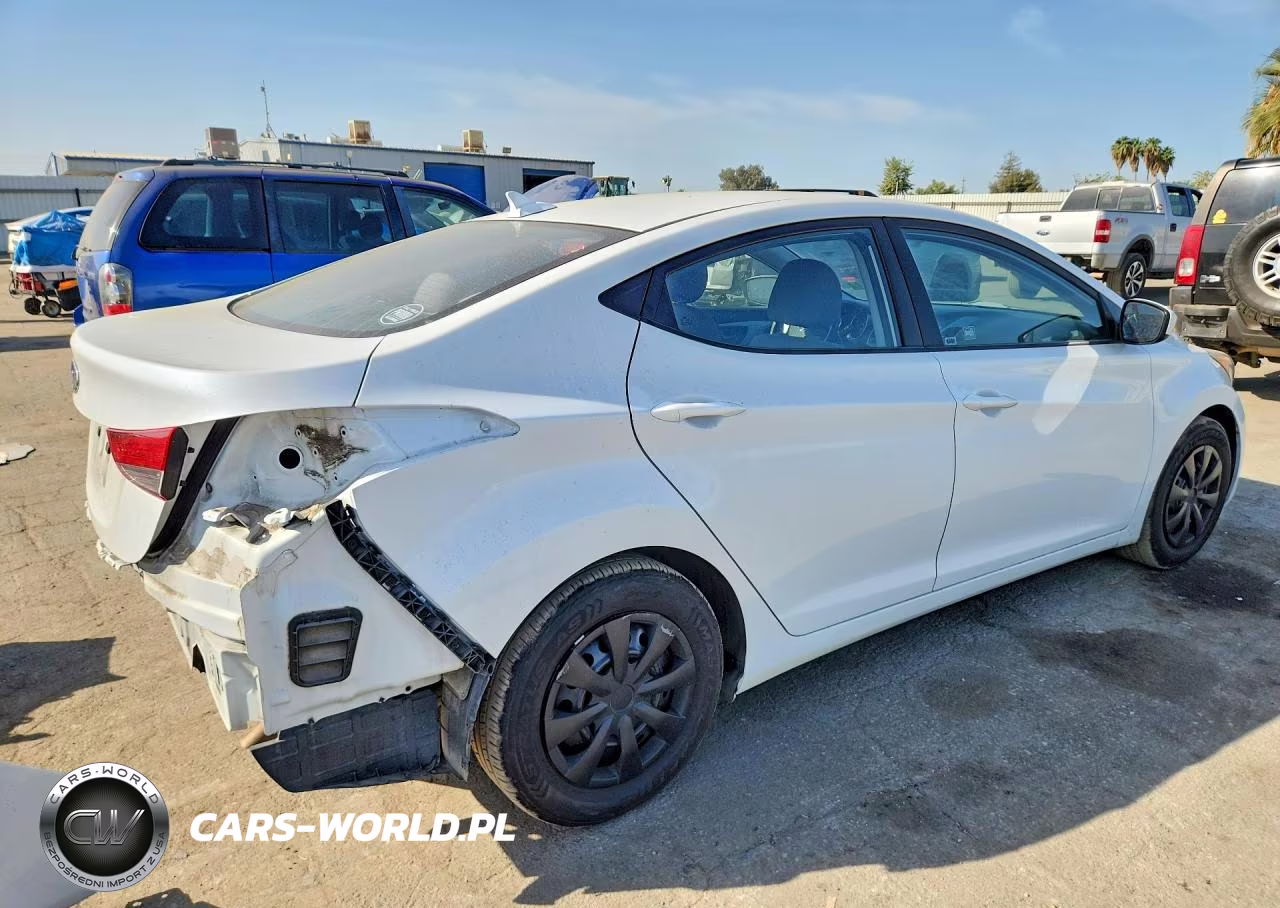 2016 Hyundai Elantra Se VIN:5NPDH4AE1GH663327 - 3