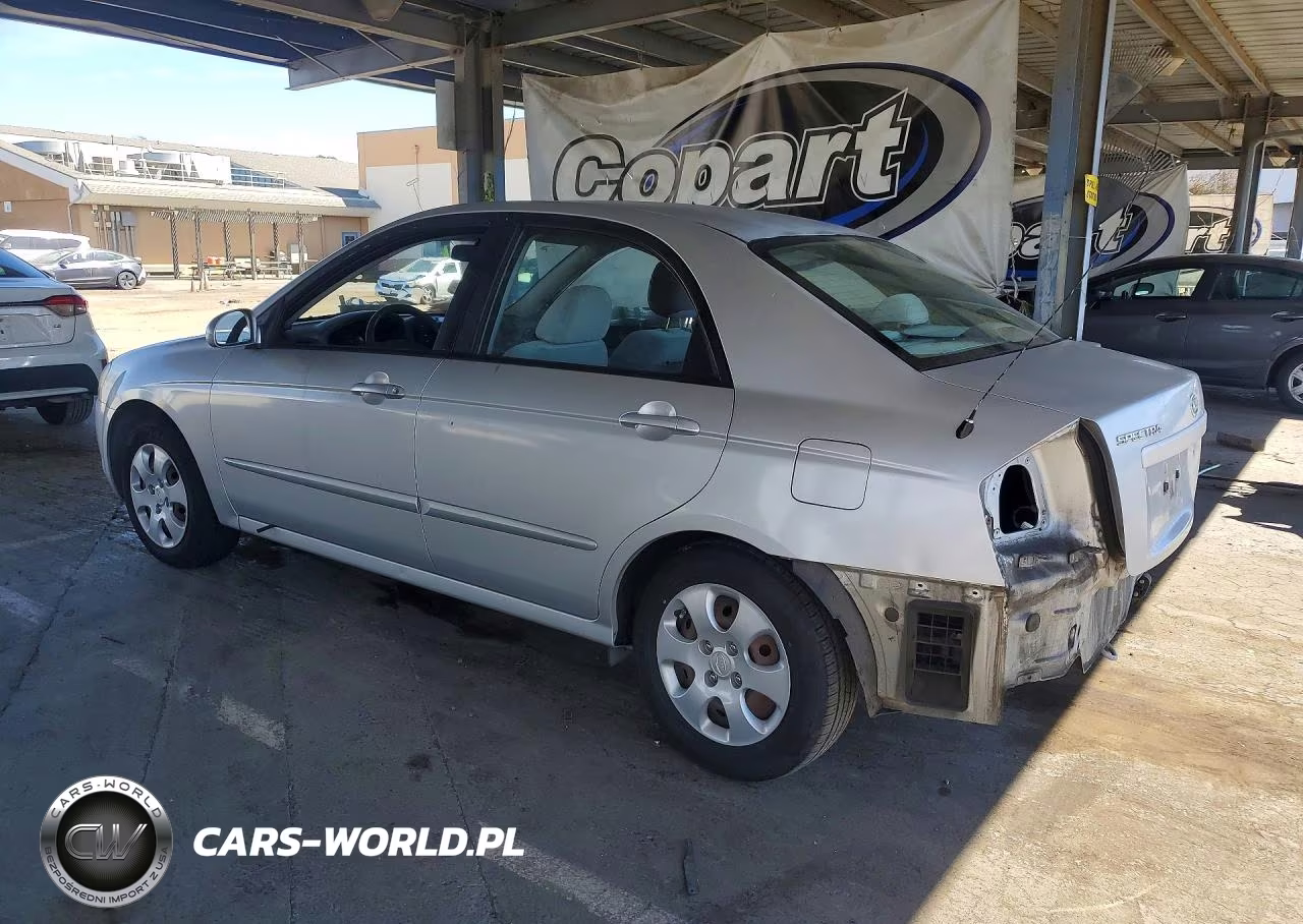 2009 Kia Spectra Lx VIN:KNAFE222995613706 - 2
