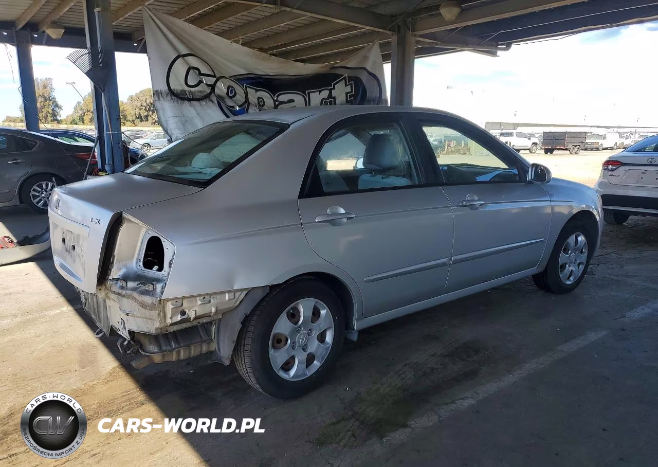 2009 Kia Spectra Lx VIN:KNAFE222995613706 - 3