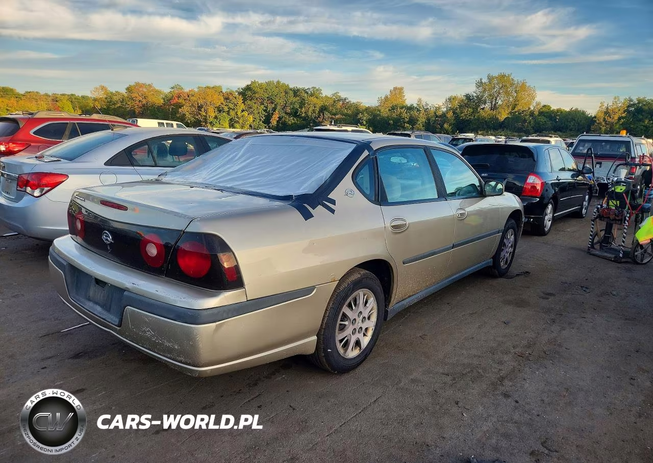 2004 Chevrolet Impala VIN:2G1WF52KX49455088 - 3