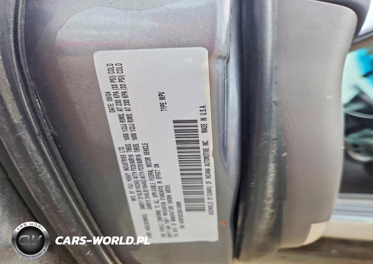 2005 Subaru Baja Turbo VIN:4S4BT63C355104898 - 13
