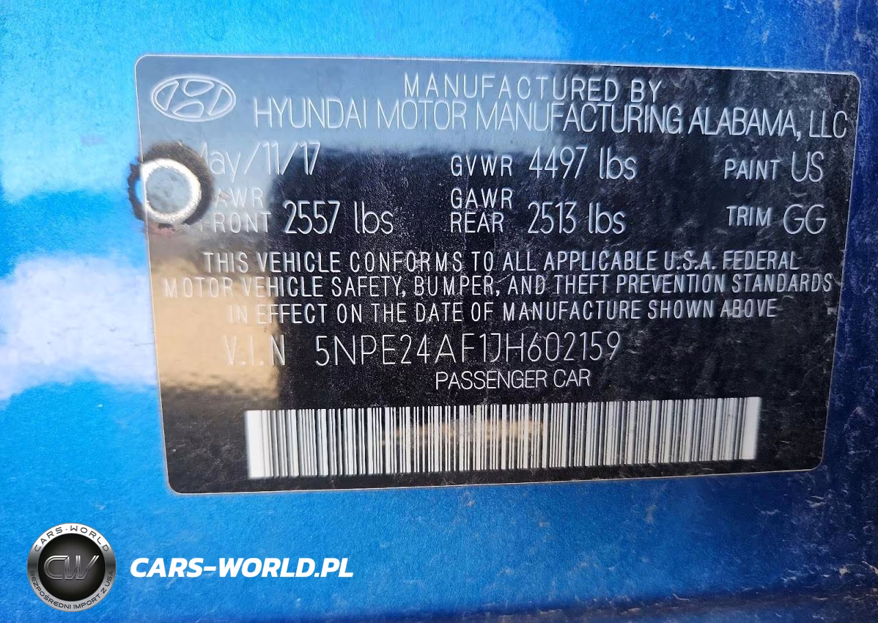 2018 Hyundai Sonata Se VIN:5NPE24AF1JH602159 - 13