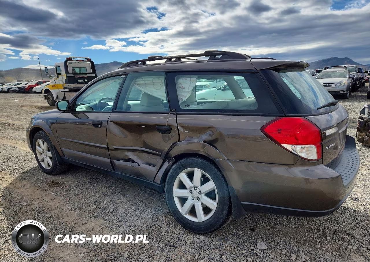 2008 Subaru Outback 2.5I VIN:4S4BP61C087365194 - 2