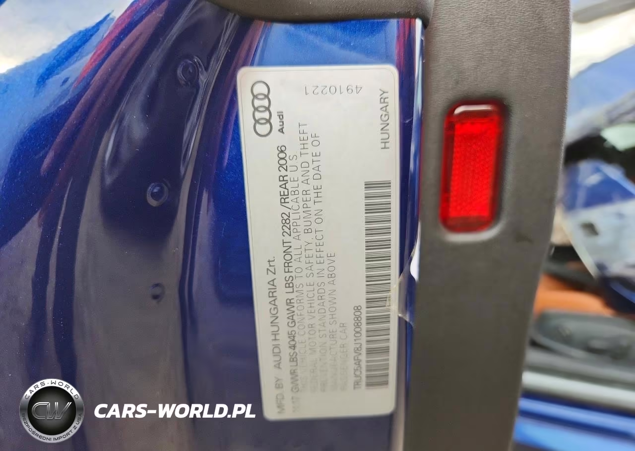 2018 Audi Tt VIN:TRUC5AFV8J1008808 - 12